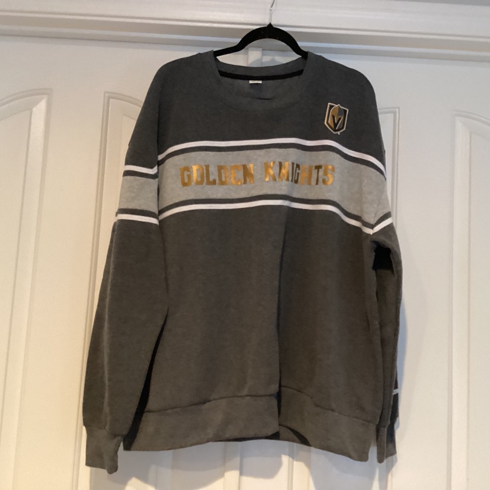 Golden Knight Men Sweatshirt, Size 3XL, Color Gray, Gold, White, Black NEW